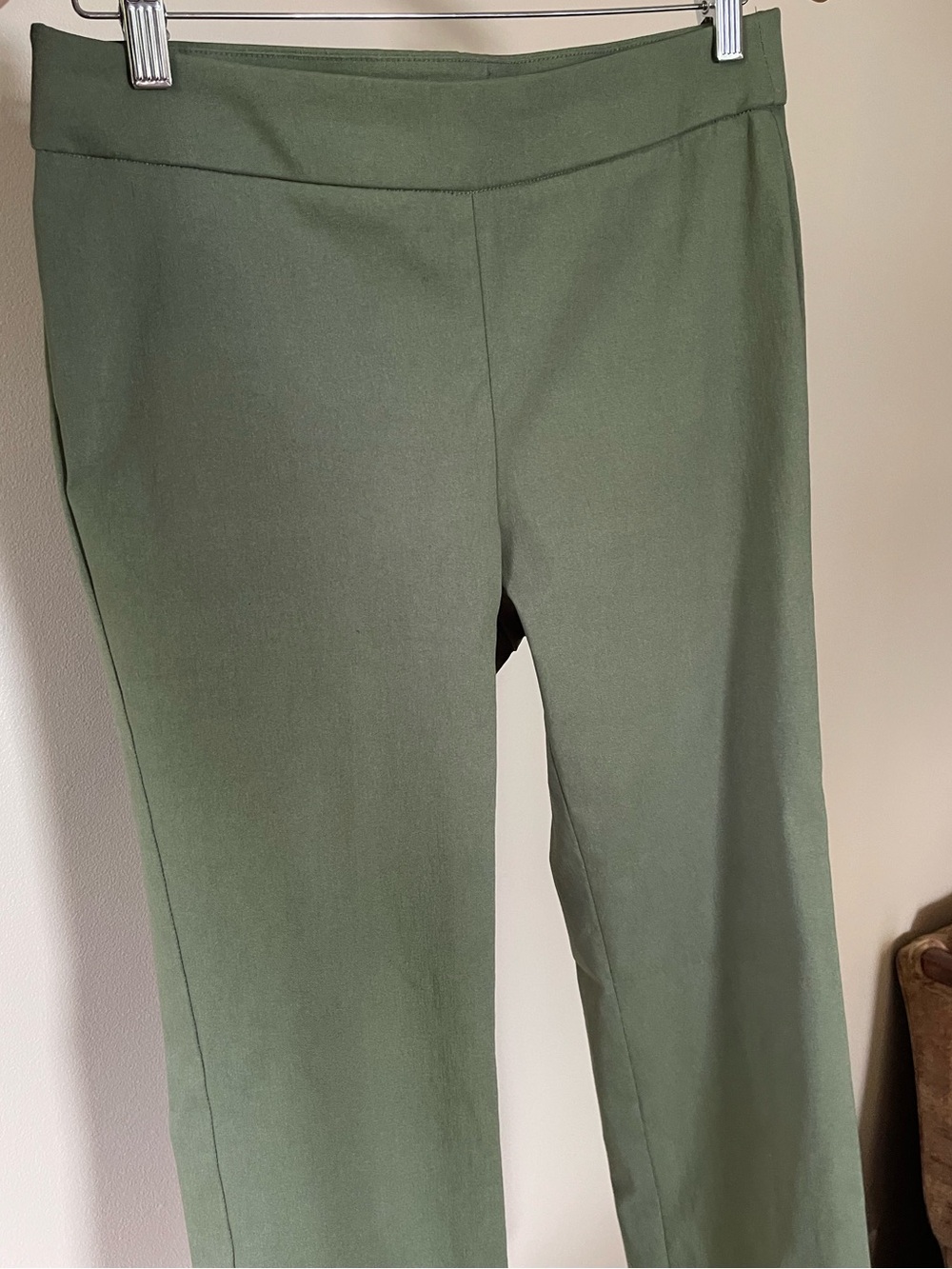 Rafaella Comfort Pull-On Ankle Pants in Green